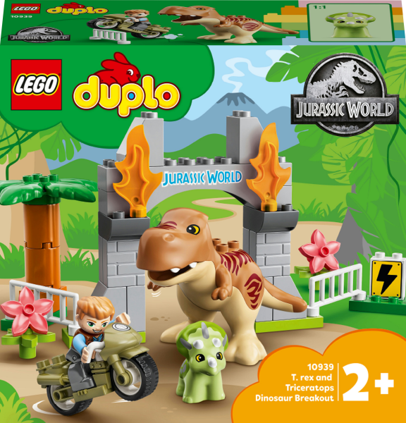 LEGO&reg; DUPLO&reg; - Ausbruch des T. rex und Triceratops