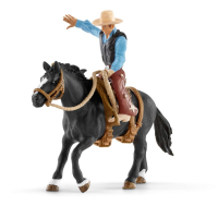 Schleich Farm World Saddle bronc riding mit Cowboy