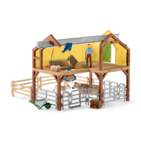 Schleich Farm World Bauernhaus mit Stall und Tieren