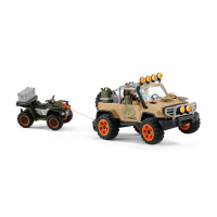 Schleich Wild Life Gel&auml;ndewagen mit Seilwinde