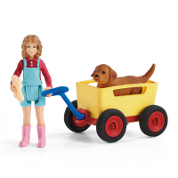 Schleich Farm World Bollerwagen-Ausflug
