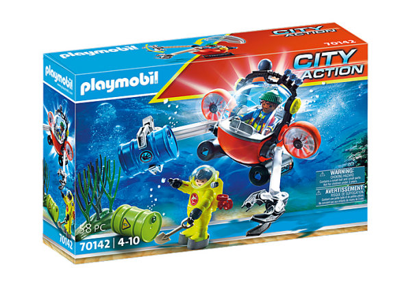 Playmobil City Action - Seenot: Umwelteinsatz mit Tauchboot