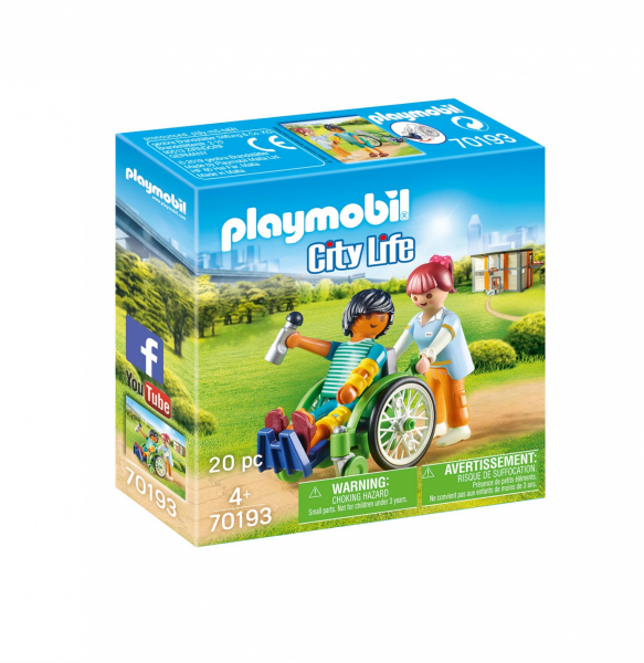 Playmobil City Life - Patient im Rollstuhl