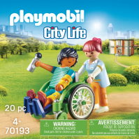 Playmobil City Life - Patient im Rollstuhl