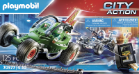 Playmobil City Action - Polizei-Kart: Verfolgung des Tresorr&auml;ube