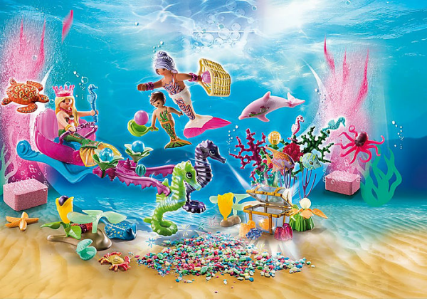 Playmobil Magic - Adventskalender Badespa&szlig; Meerjungfrauen 2021