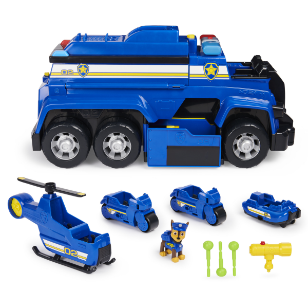 Spin Master PAW Patrol - 5-in-1-Polizeifahrzeug von Chase
