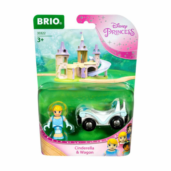 Ravensburger - BRIO Disney Princess Cinderella mit Waggon